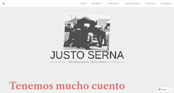 Desktop Screenshot of justoserna.com