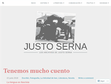 Tablet Screenshot of justoserna.com